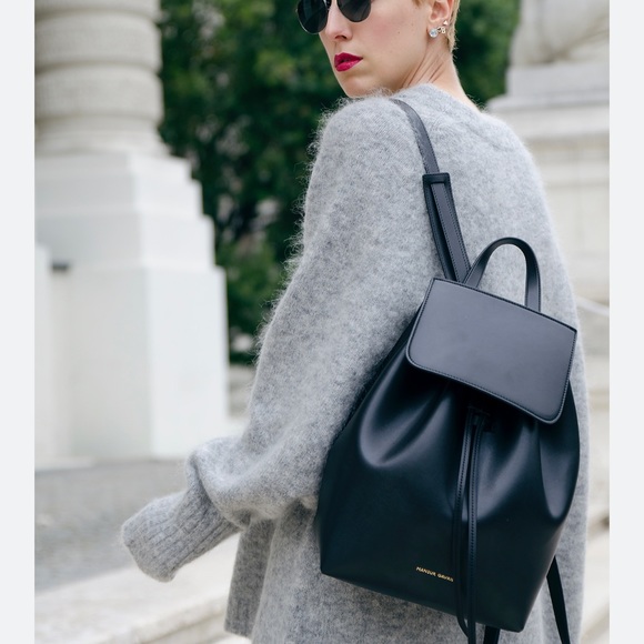 MANSUR GAVRIEL SUEDE BACKPACK - Picture 2 of 2